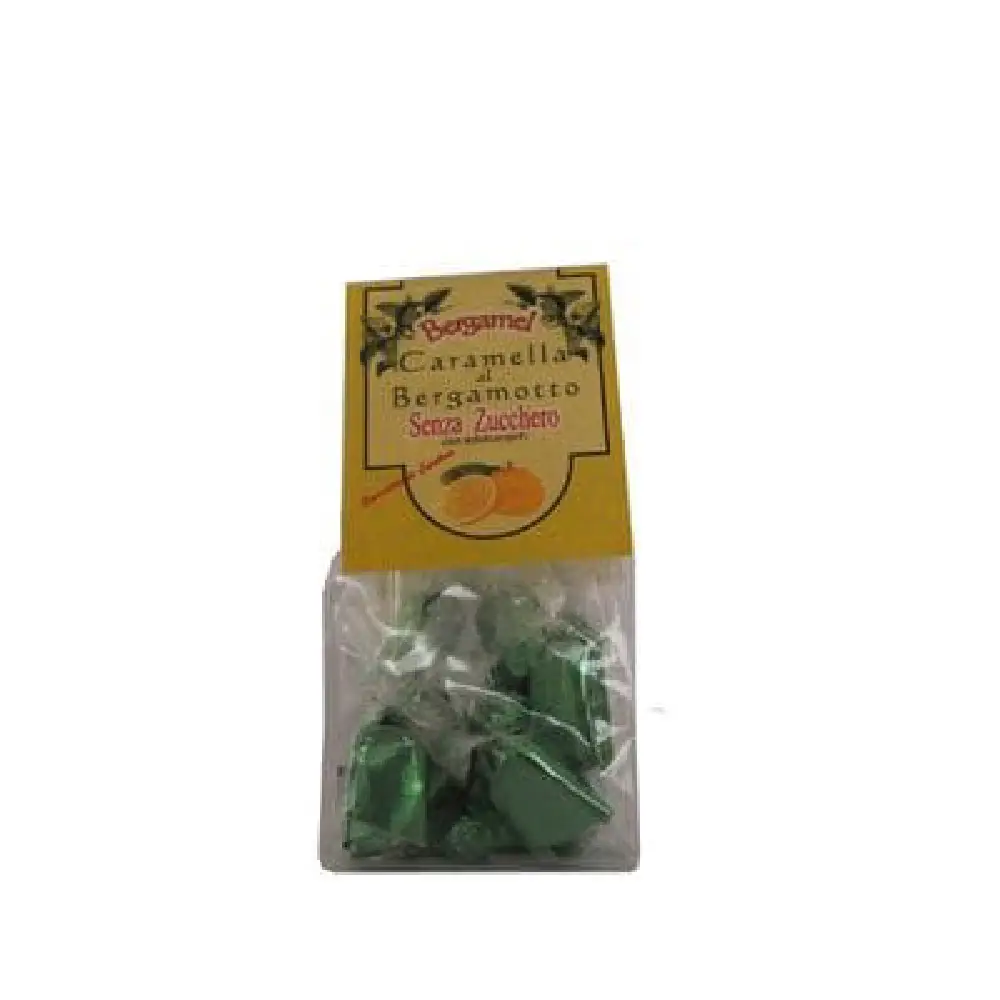 caramelle al bergamotto senza zucchero